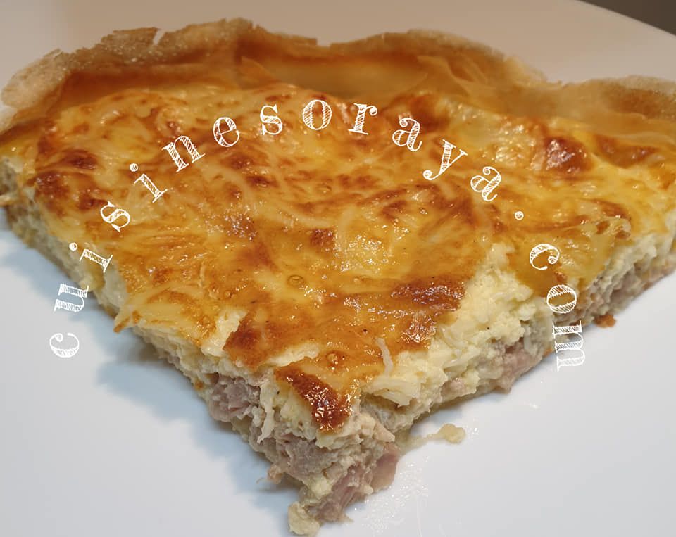 Tarte au thon en feuilles de brick