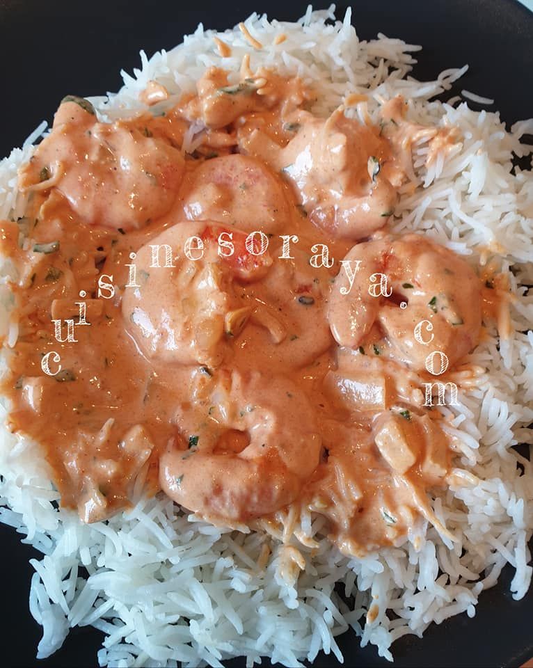 Scampis à la diable