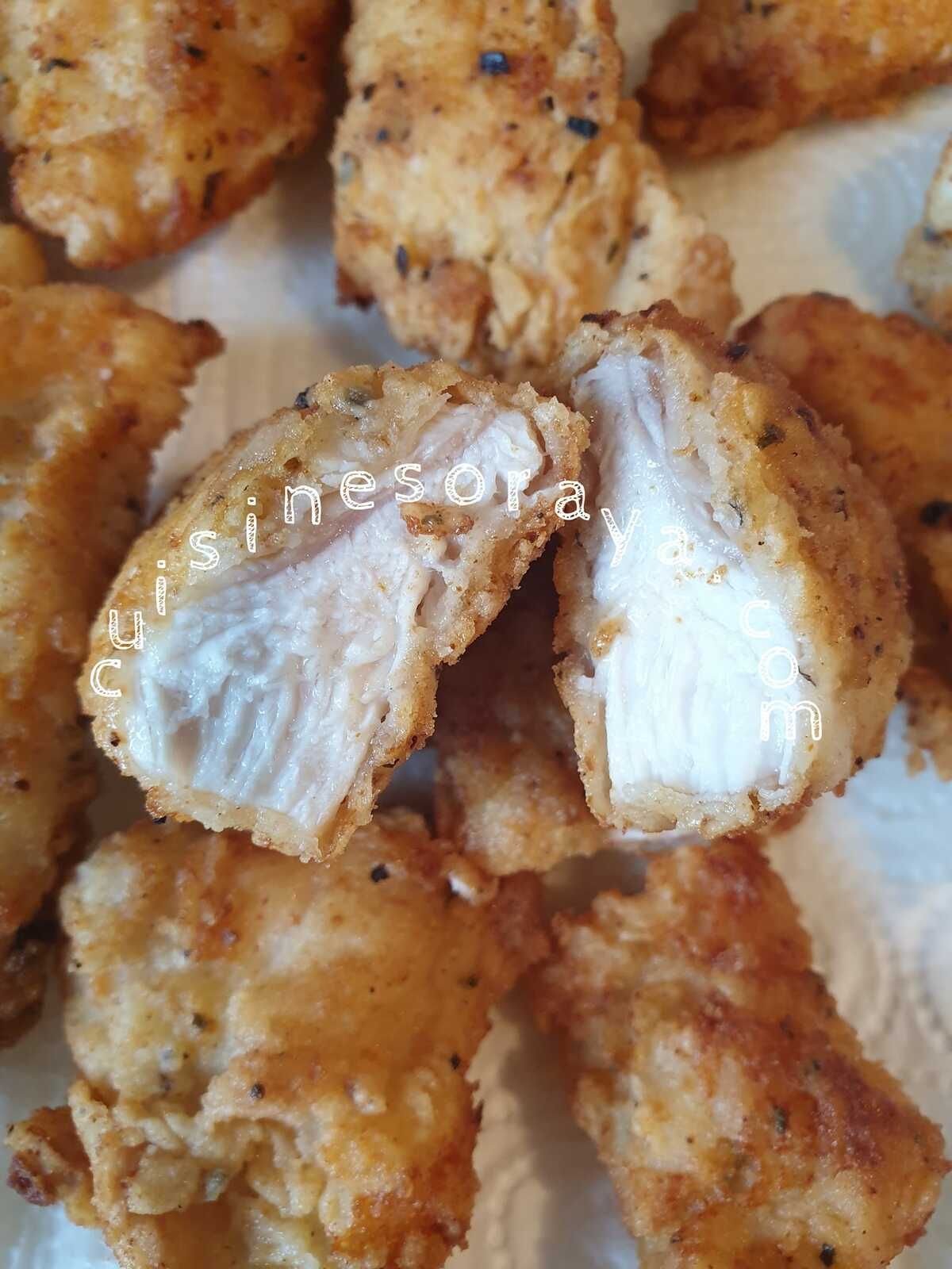 Crispy tenders (sans chapelure, ni oeuf)