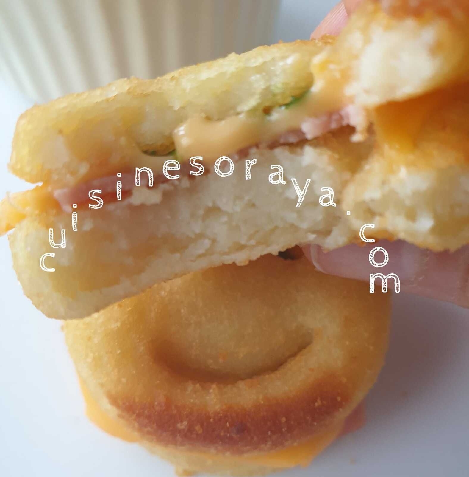 Smiley burger