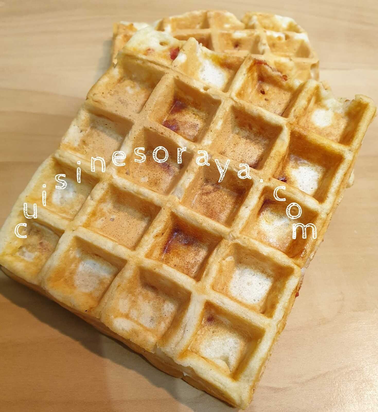 Gaufre chorizo chèvre