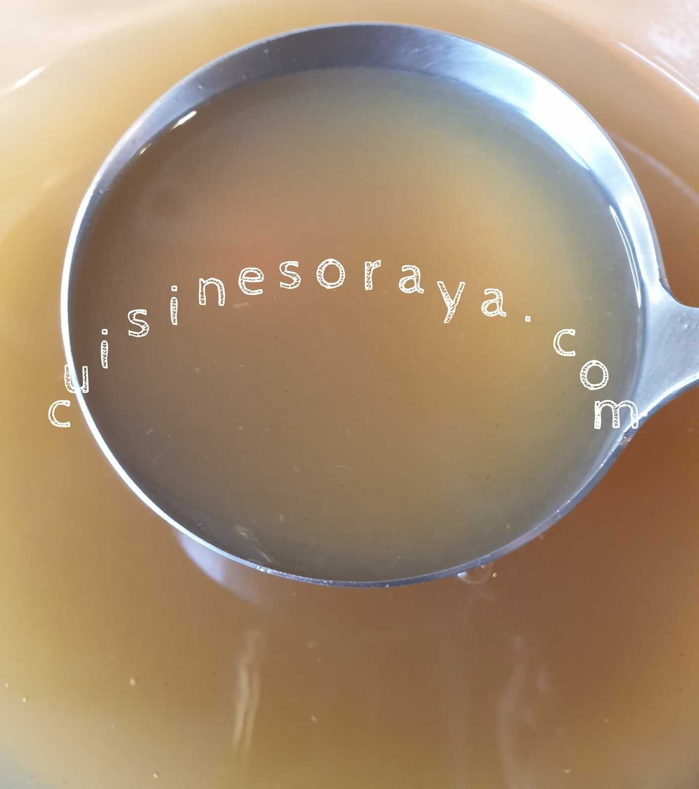 Bouillon de légumes clair – Sans résidu