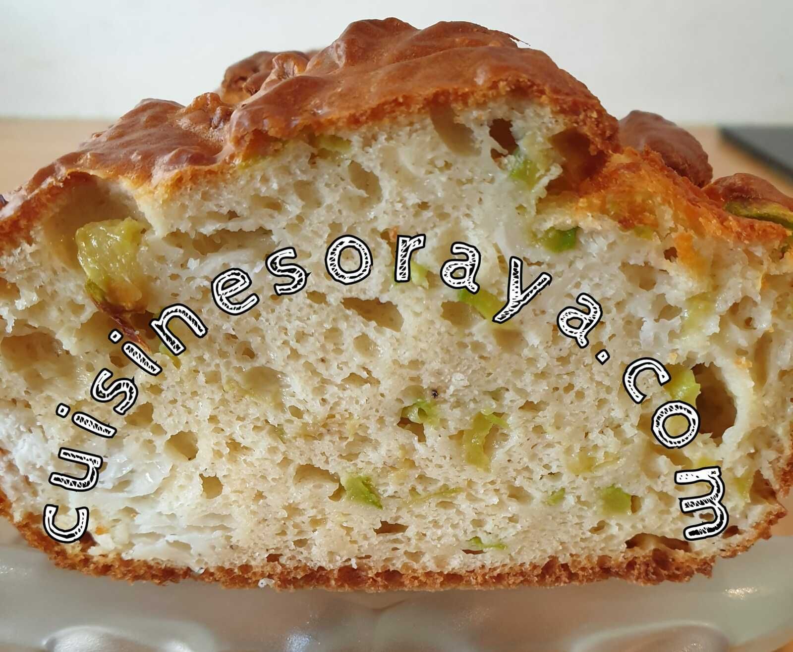 Cake aux courgettes et chèvre