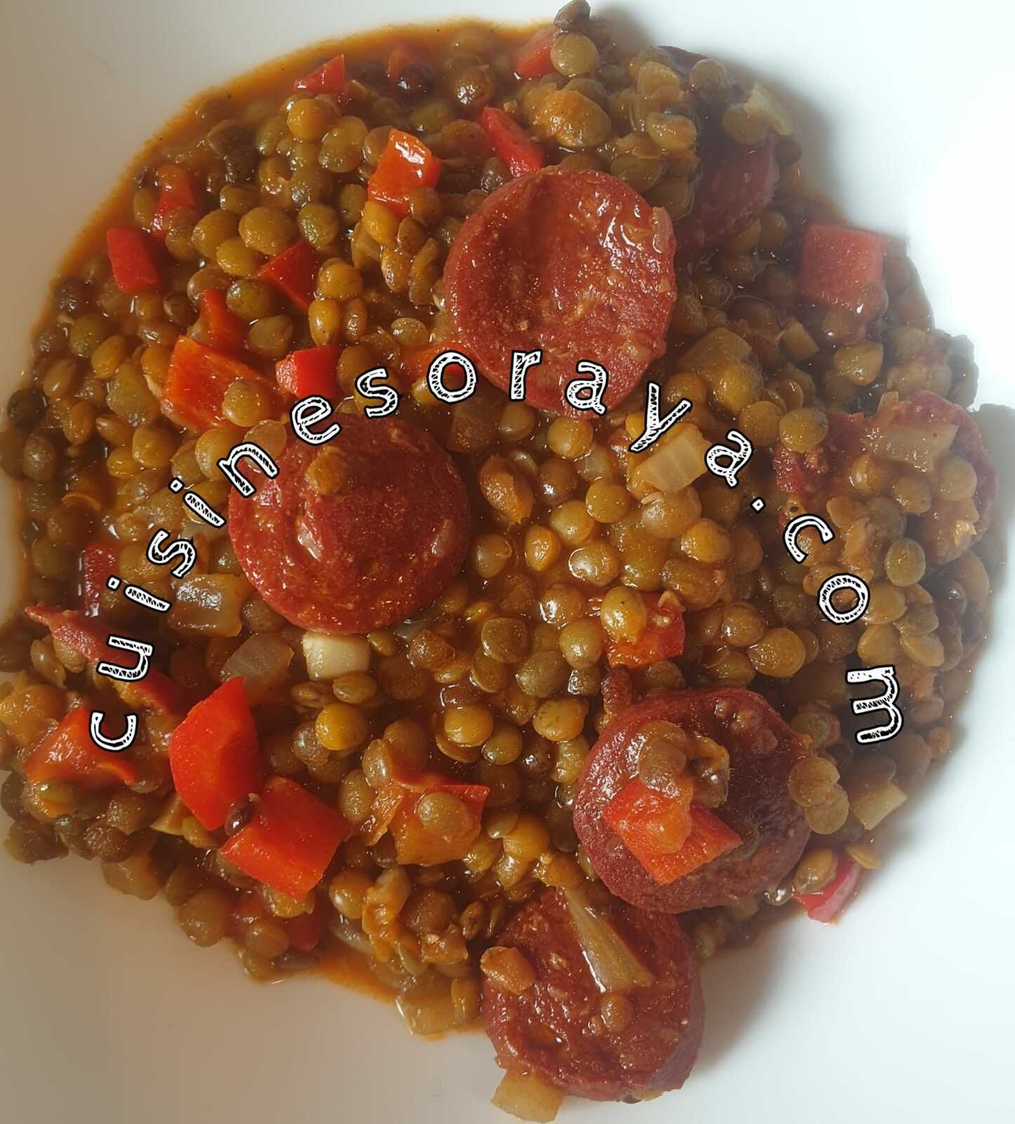 Lentilles au chorizo