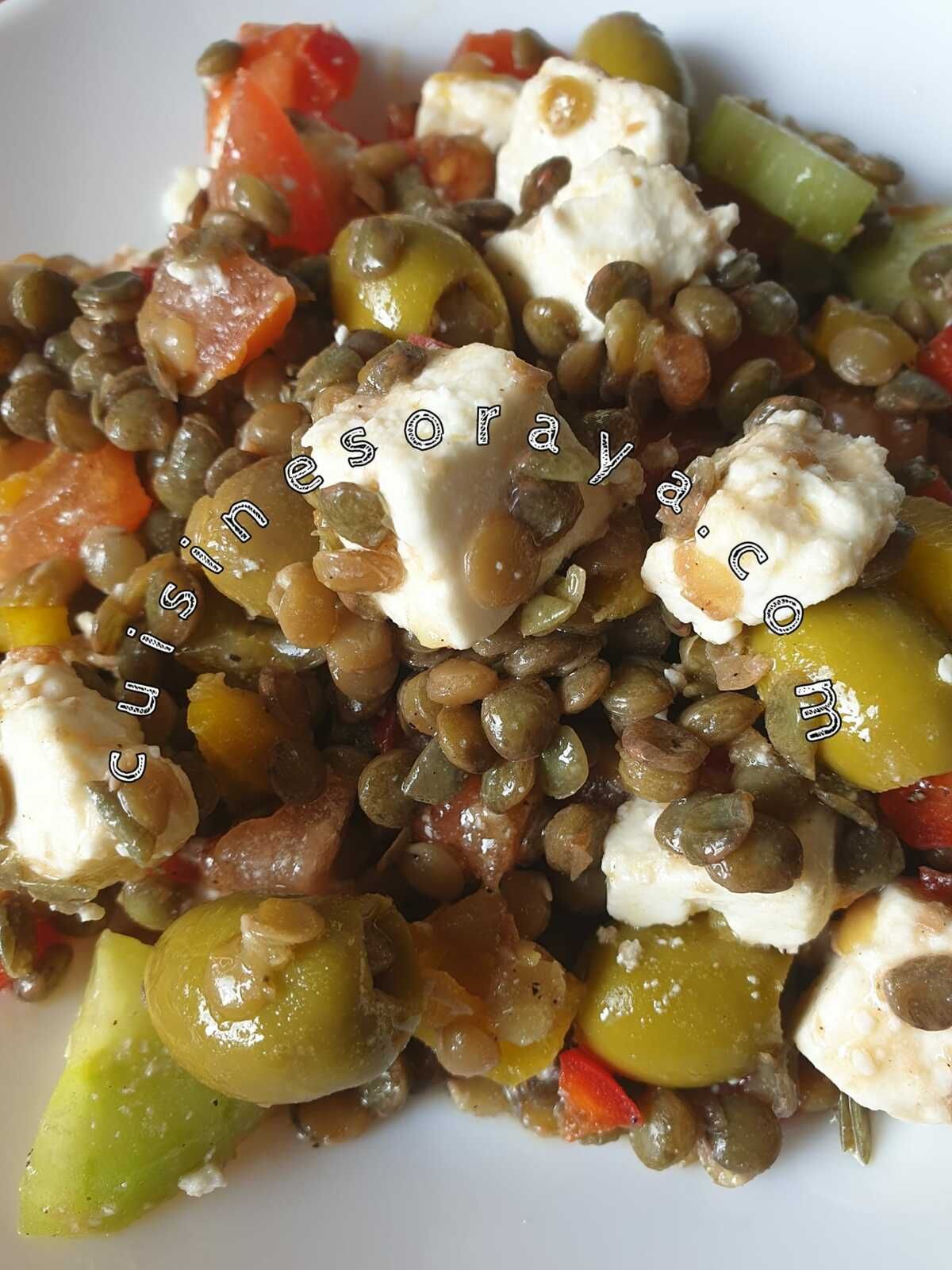 Salade de lentilles