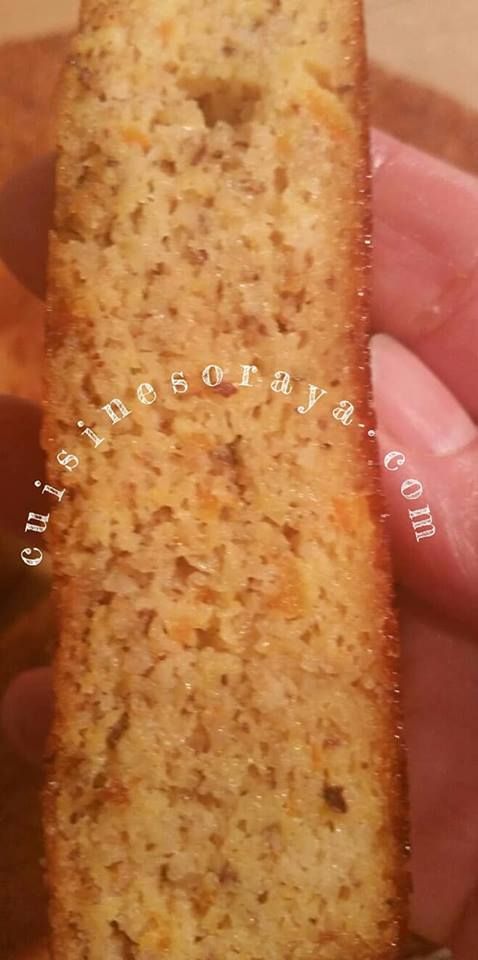 Gâteau noisette à l&rsquo;orange