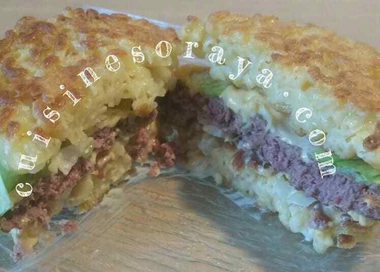 Hamburger pâtes