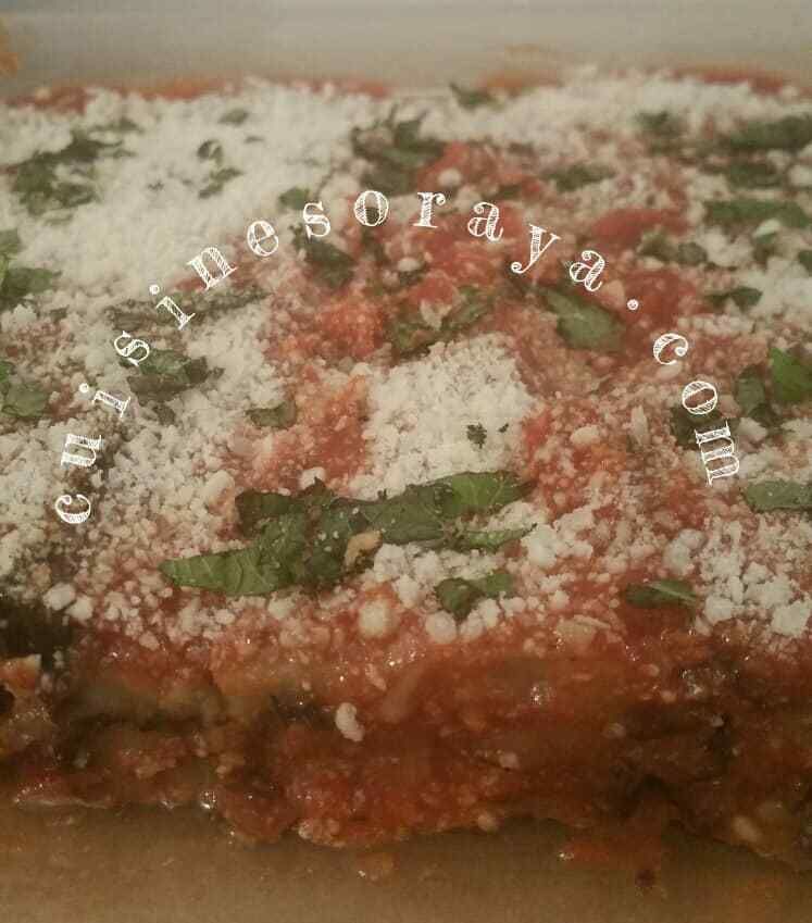 Aubergines à la Parmigiana