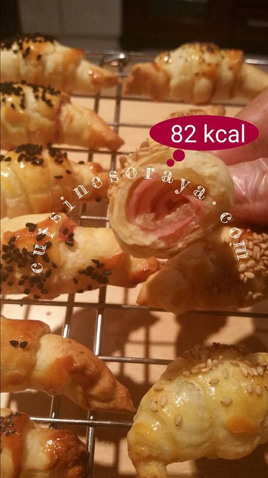 Mini croissant jambon de dinde