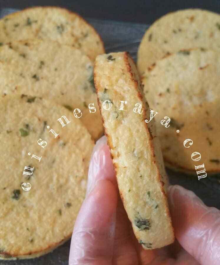 Galette de chou-fleur / Burger chou fleur