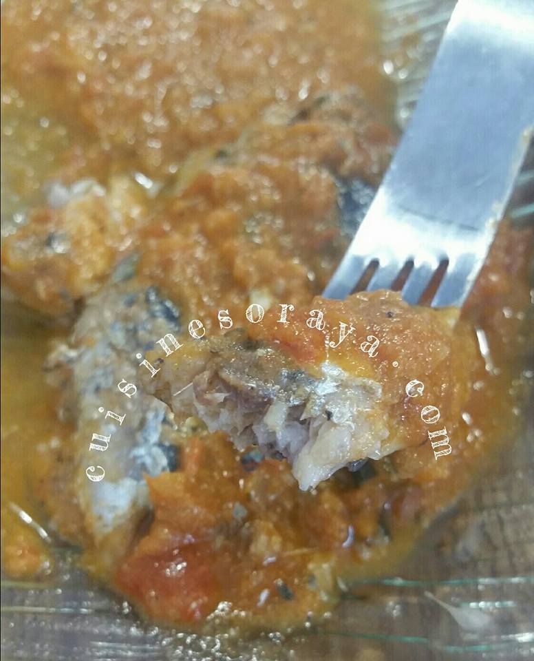 Sardines fraîches à la tomate