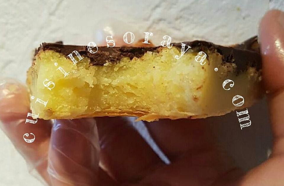 Flan poires craquant chocolat