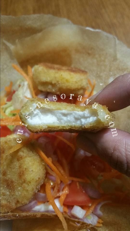 Salade de chèvre chaud en Bol de Brick Croustillant