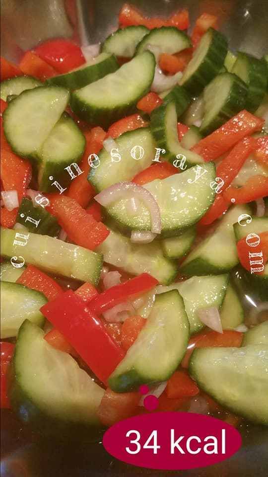 Archard de concombre.