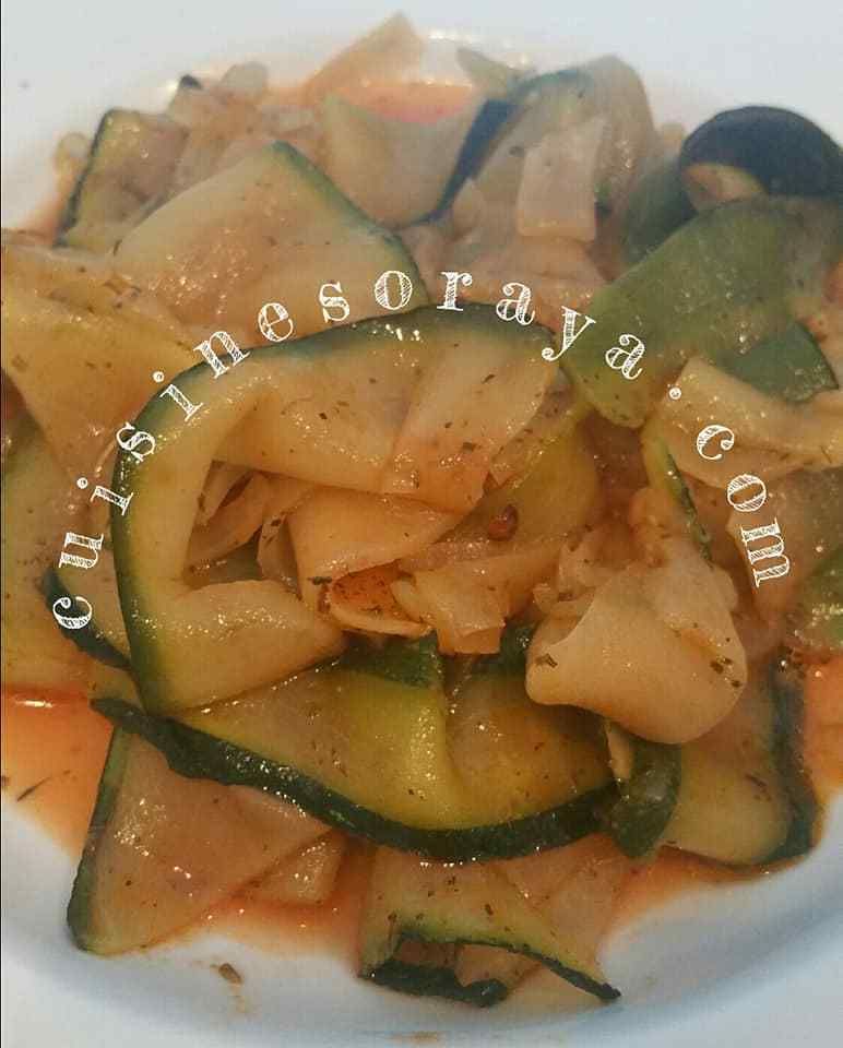 Tagliatelles de courgettes
