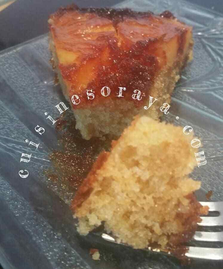 Gâteau caramélisé à l&rsquo;ananas